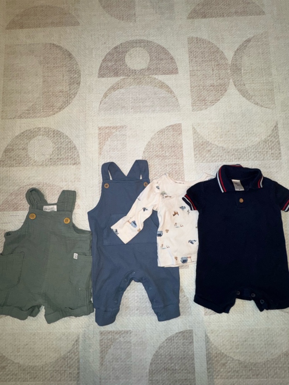 Little Planet by Carter's & Baby B’gosh Baby Rompers and Overalls